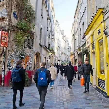 Apartament Charming Rue Des Rosiers Paryż